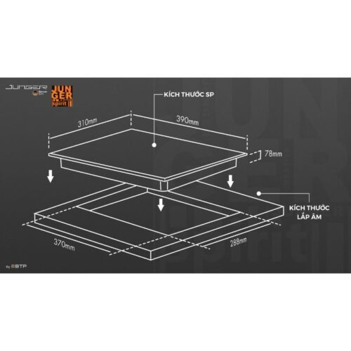 Bếp hồng ngoại đơn Junger MT-92 di động