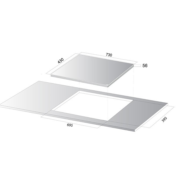 BẾP TỪ 2 VÙNG NẤU KOCHER DI-220