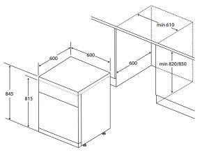 Máy rửa chén Nagakawa NK15D03M
