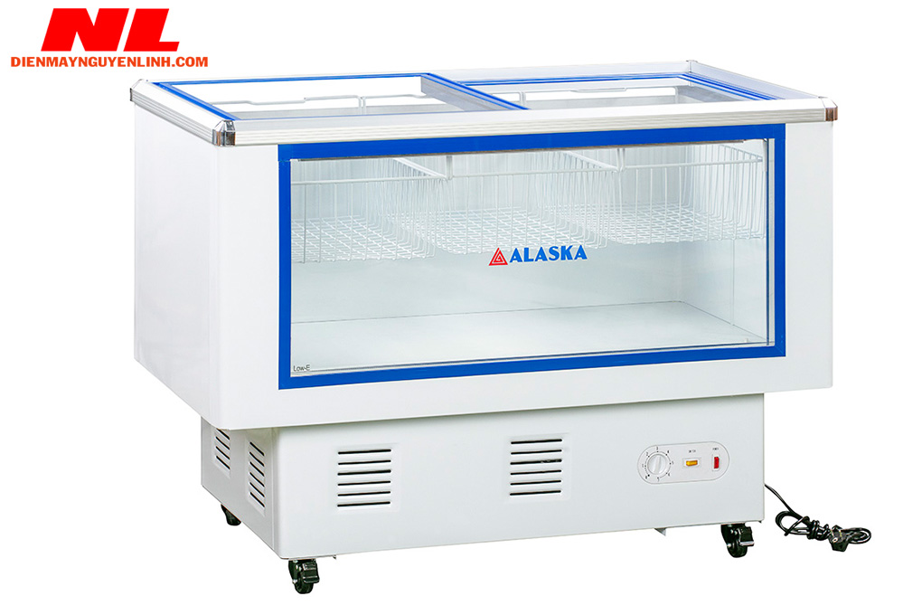 Tủ mát Alaska bày hàng nằm ngang  LC-450B