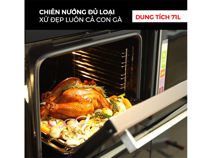 Lò nướng âm tủ Kocher KOEU-71S13F