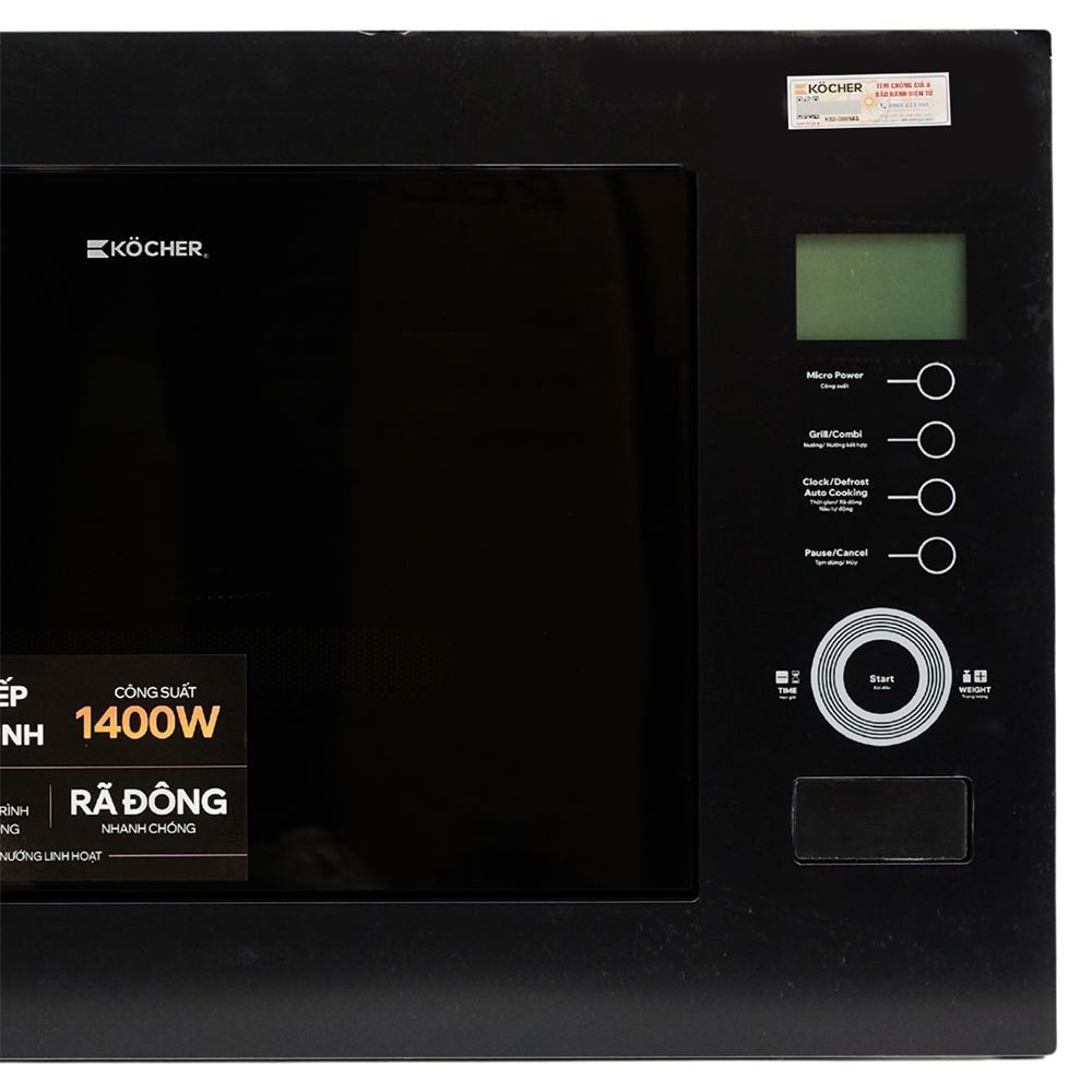 Lò vi sóng có nướng Kocher KMEU-1025A 25 lít