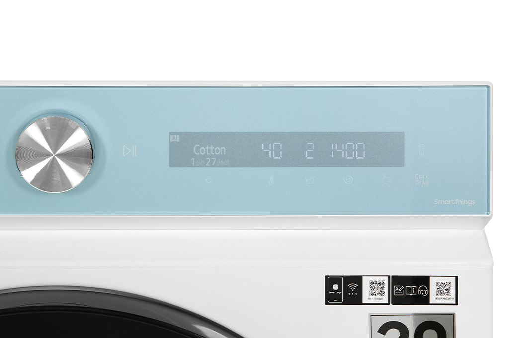 Máy giặt 14kg sấy 8kg Samsung Bespoke AI Inverter WD14BB944DGMSV