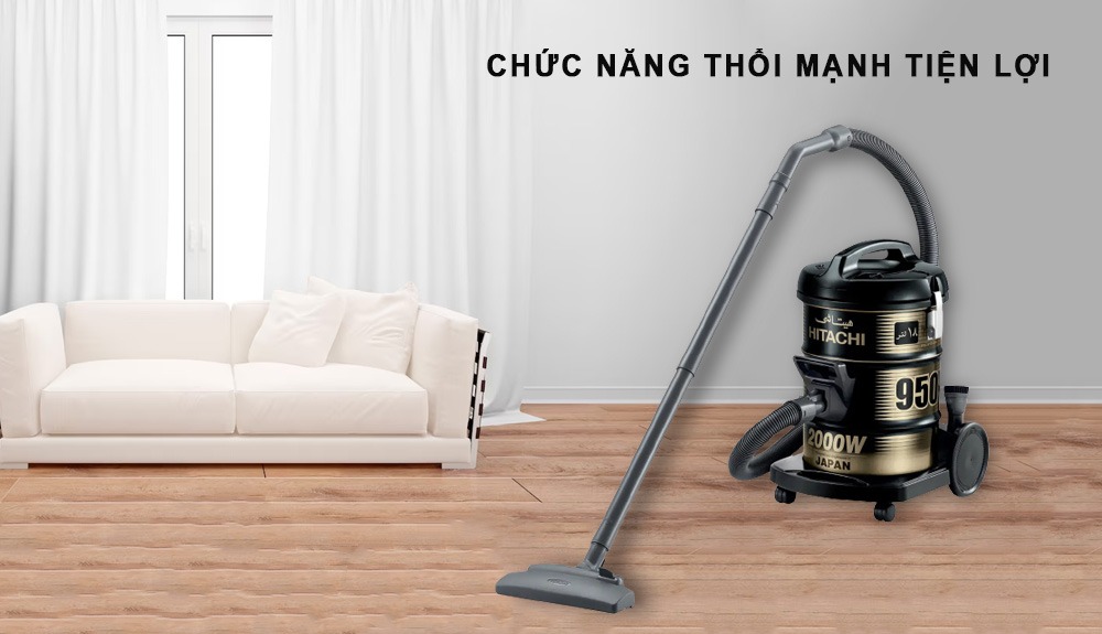 Máy hút bụi công nghiệp Hitachi CV-960F 24CV WR