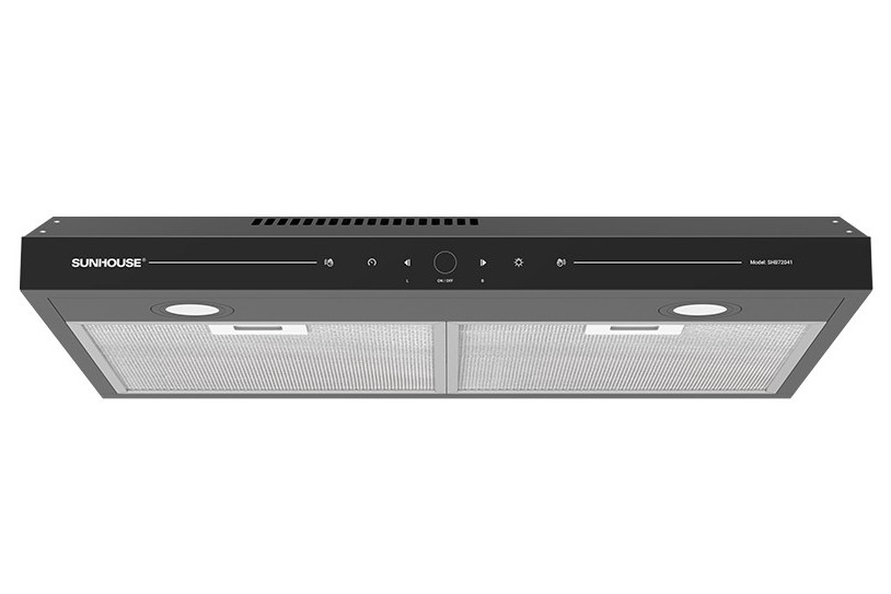 Máy hút mùi kính thẳng Sunhouse SHB72041