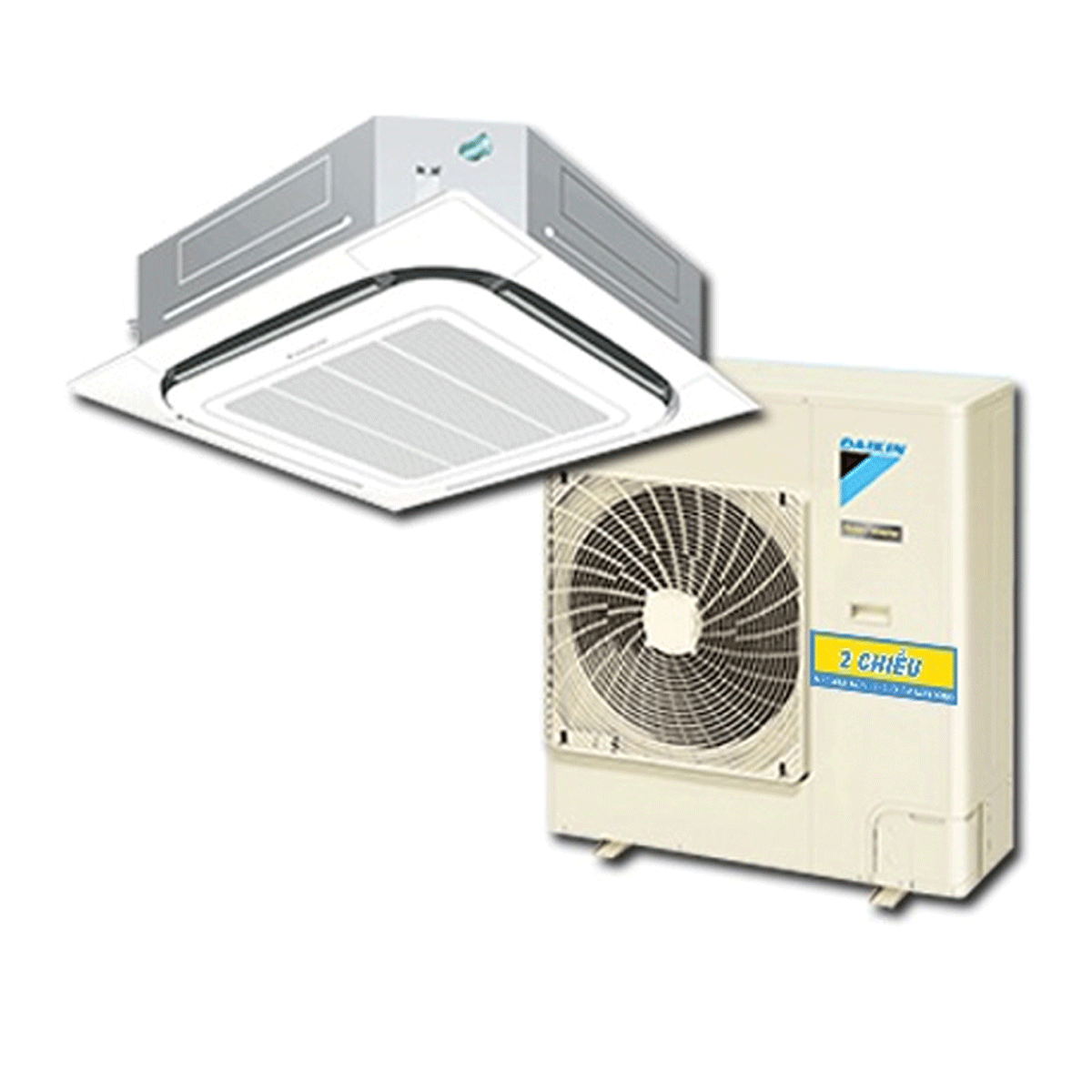 Điều hòa âm trần Daikin 50.000BTU inverter 1 chiều FCF140CVM/RZF140CVM