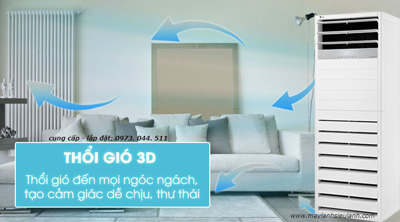 Điều hòa tủ đứng LG 200.000BTU APNQ200LNA0 / APUQ200LNA0 - 20HP