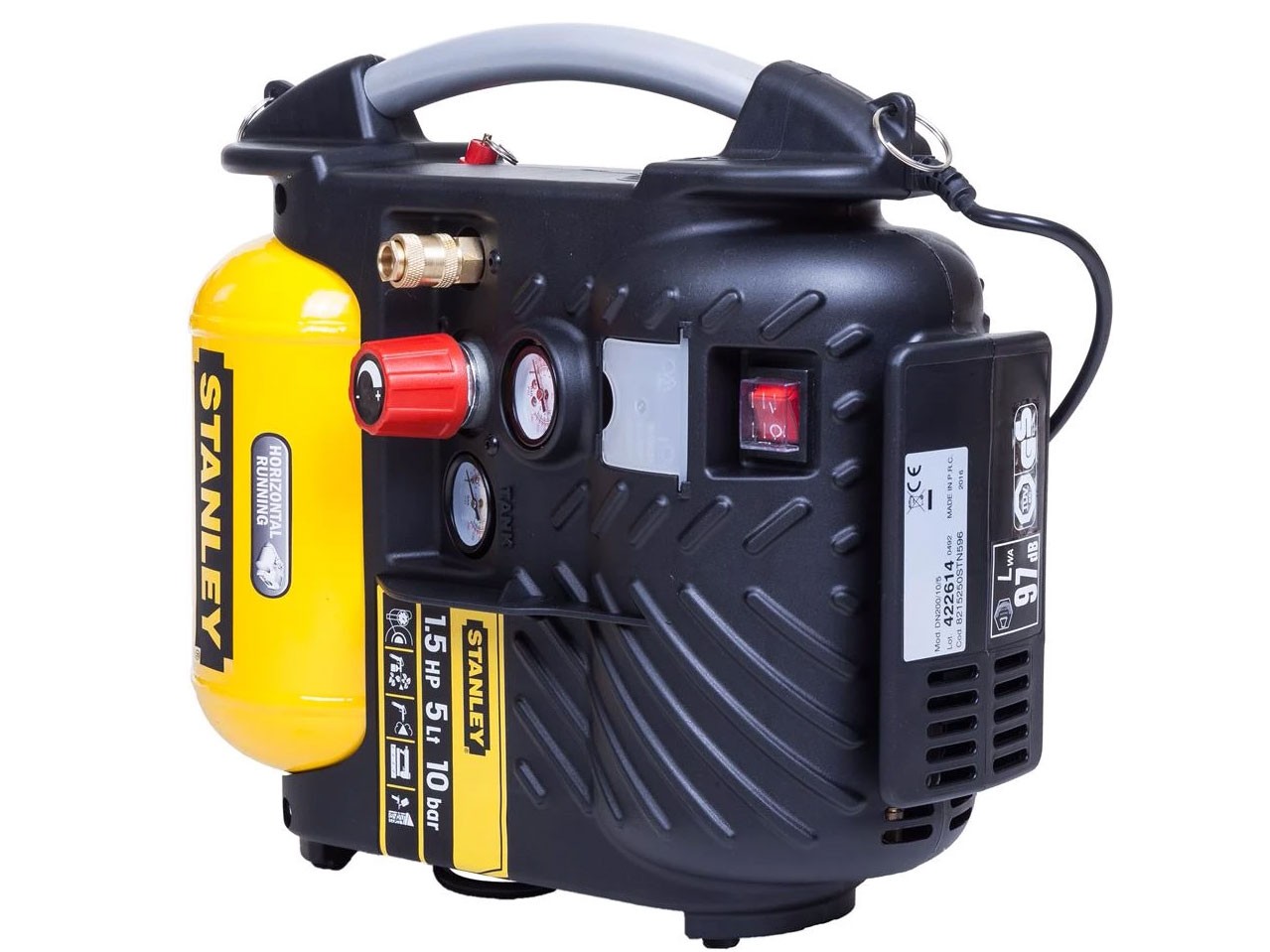 Máy nén khí không dầu 5 lít Stanley DN200/10/5