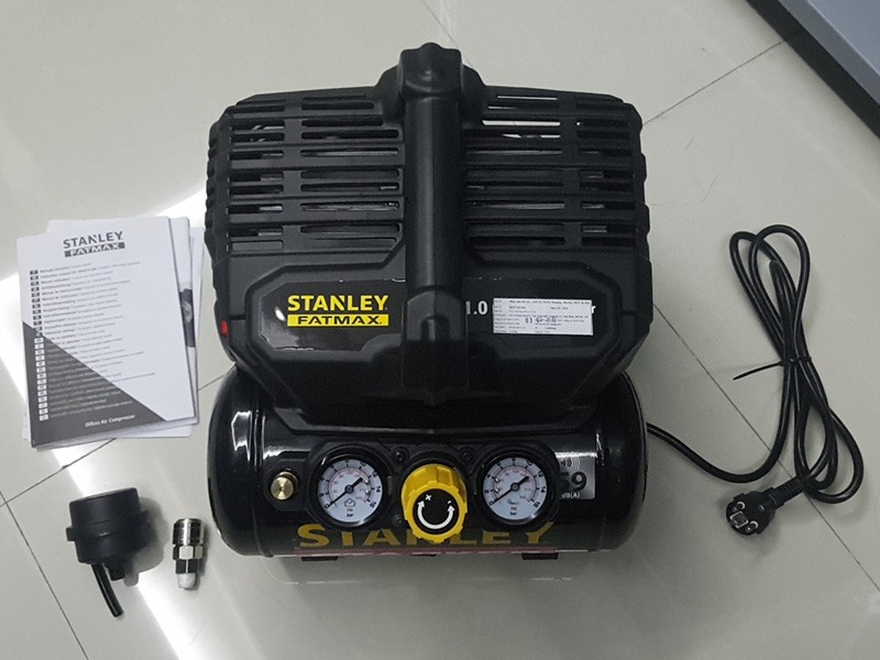 Máy nén khí không dầu 6L Stanley DST101/8/6