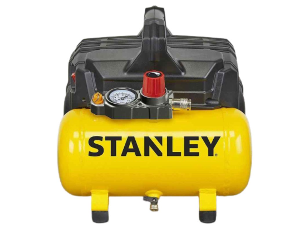 Máy nén khí Stanley DST100/8/6 (1HP - 6 lít, không dầu)