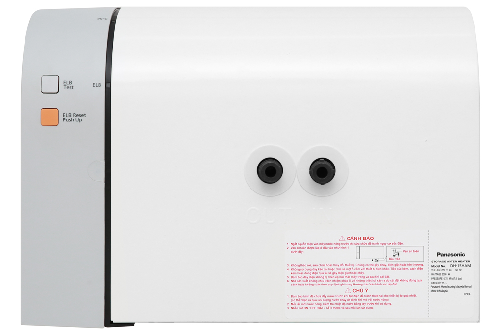Máy nước nóng Panasonic DH-15HBMVW