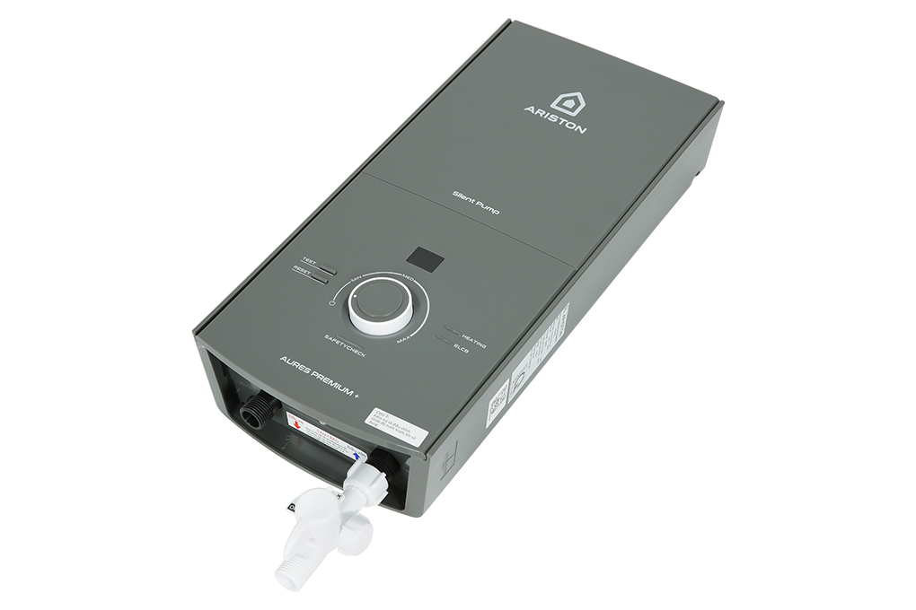 Máy nước nóng trực tiếp Ariston 4500W AURES PREMIUM+ 4.5P-CÓ BƠM