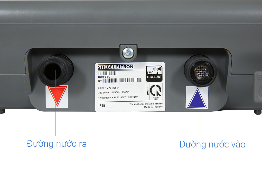 Máy nước nóng trực tiếp Multi Point Stiebel Eltron 8000W DDH 8 EC