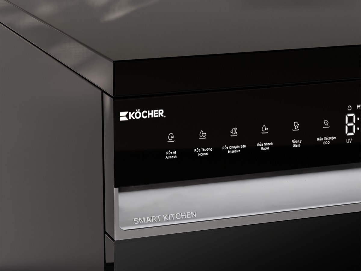 Máy rửa chén Kocher X15 Smart AI