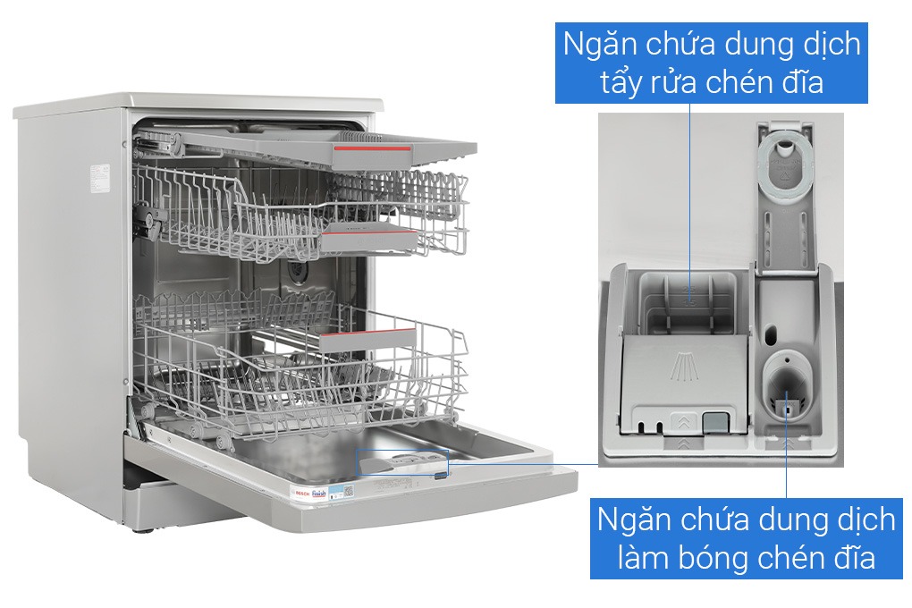 Máy rửa chén độc lập Bosch SMS4ECI26E 13 bộ, Serie 4