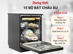 Máy rửa chén Comfee CDWEF1533GB-WU-VN