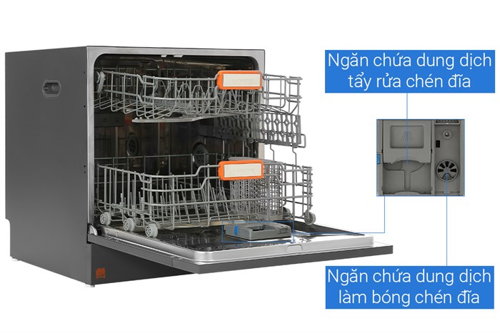 Máy rửa chén độc lập Junger Leopard DWJ-103