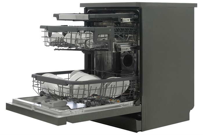 Máy rửa chén LG LDT14BLA4 TrueSteam màu đen