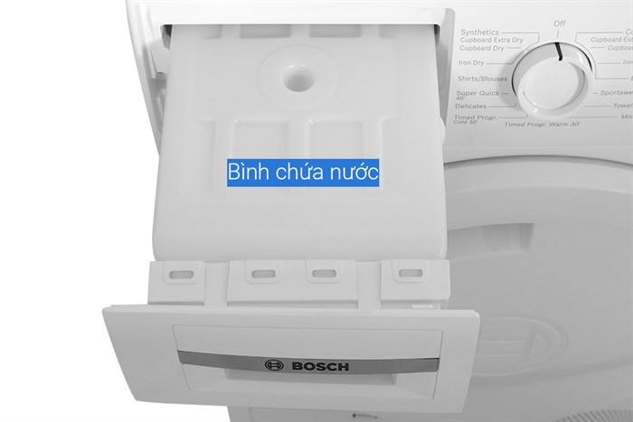 Máy sấy bơm nhiệt Bosch 8 kg WTH83028SG Series 4