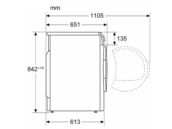 Máy Sấy Quần Áo BOSCH WQB245B40 SERIE 8