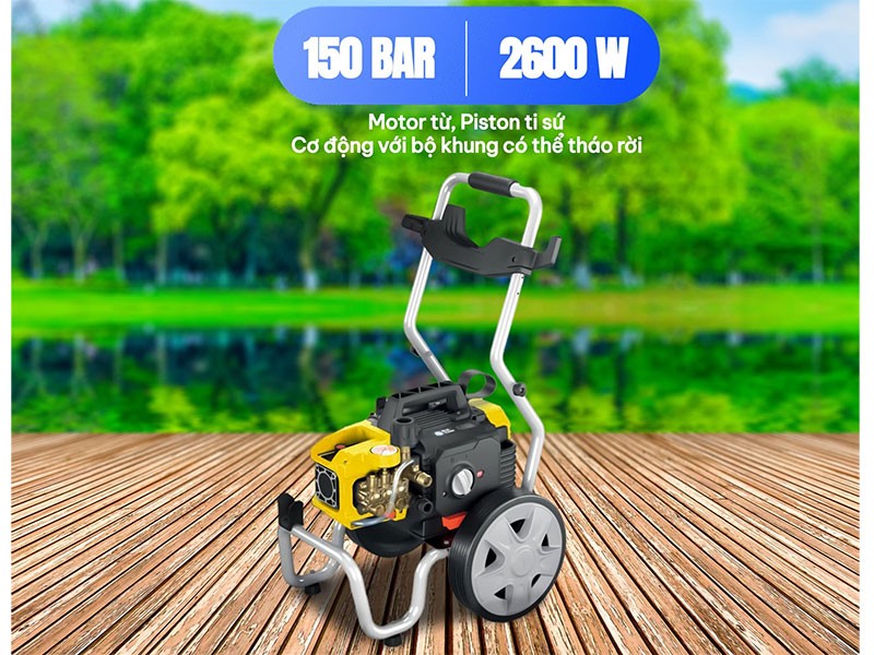 Máy xịt rửa chuyên dụng Annovi Reverberi VIP PRO 151K - 2.600W