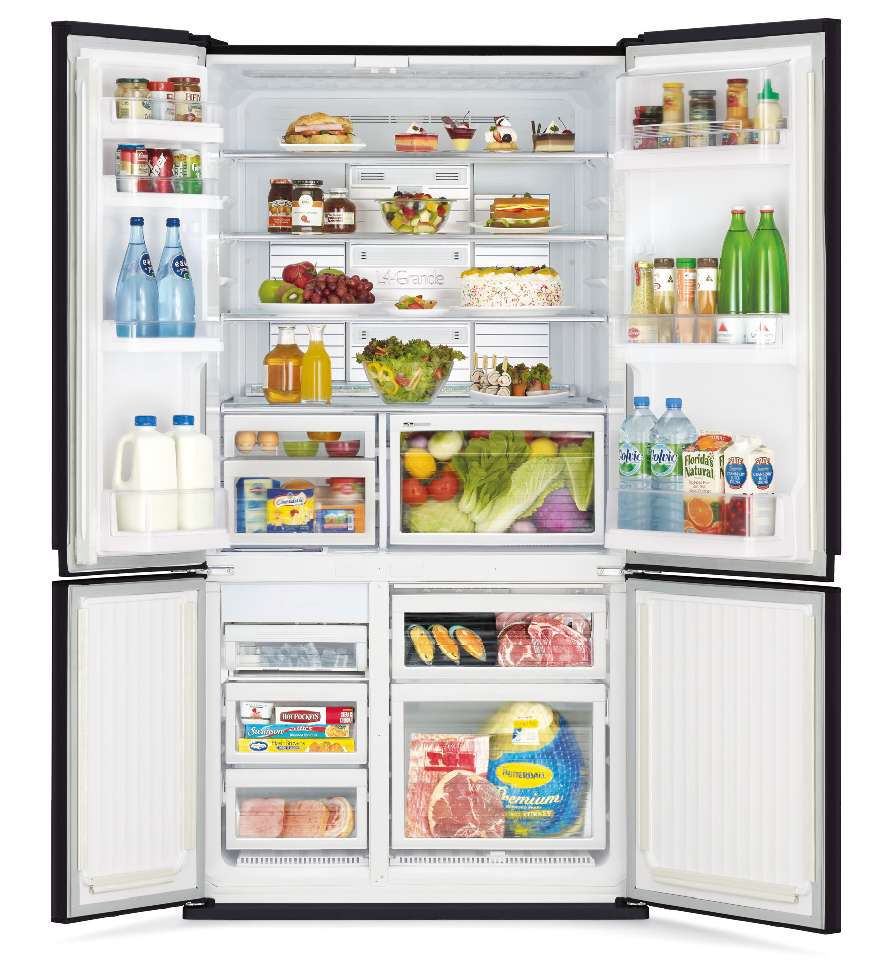 Tủ lạnh Mitsubishi Electric Inverter 635 lít MR-LA78ER-GSL