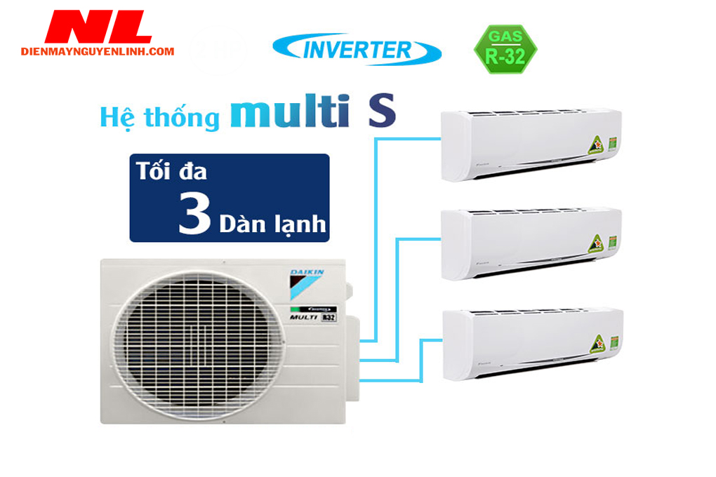 Dàn nóng điều hòa Multi Daikin S MKC70SVMV (3.0Hp) Inverter
