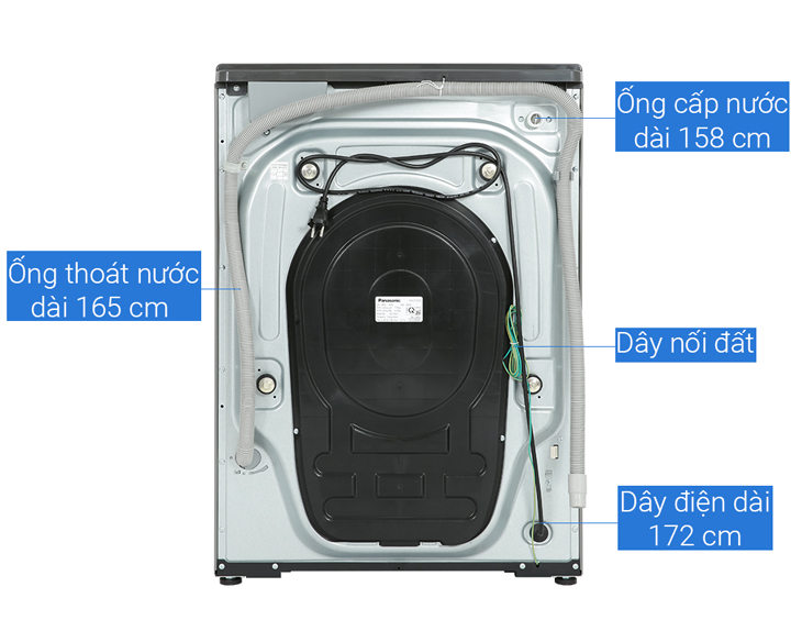 NA-S106FC1LV - Máy giặt sấy Panasonic 10/6 kg