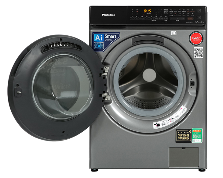 NA-S106FC1LV - Máy giặt sấy Panasonic 10/6 kg