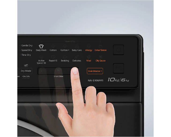 NA-S106FR1PV - Máy giặt sấy Panasonic 10/6 kg