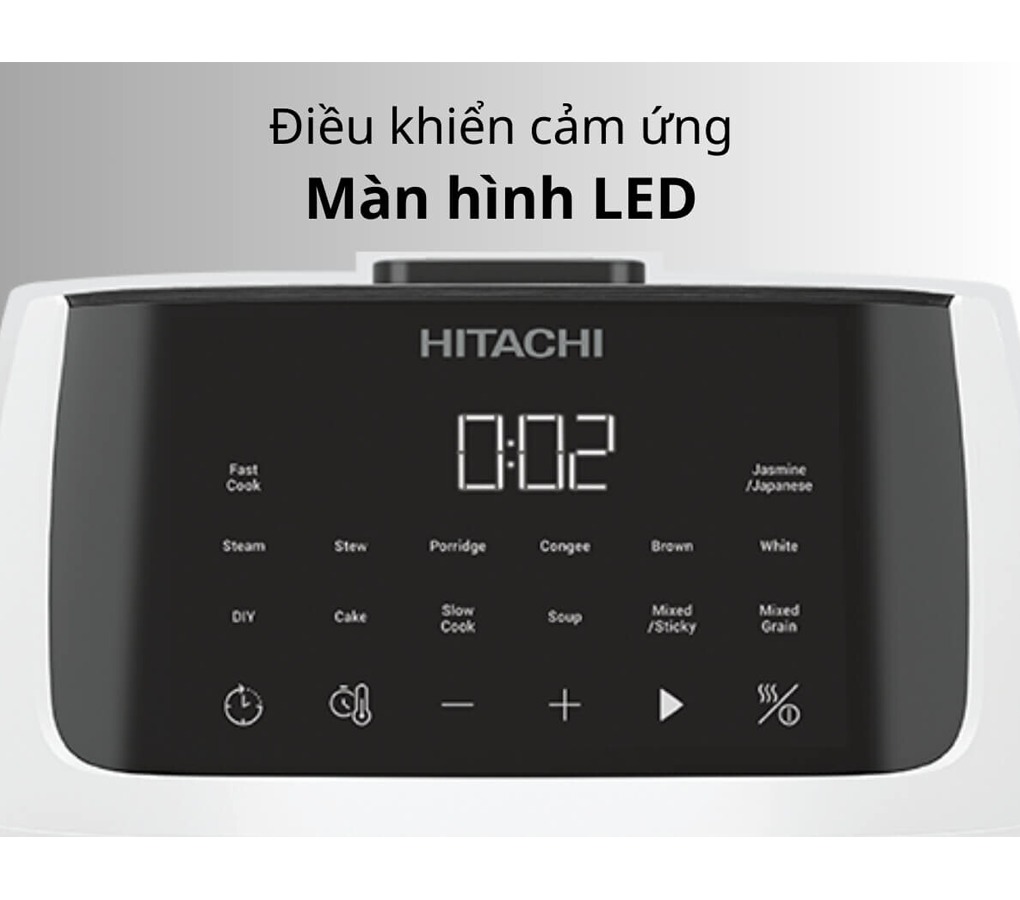 Nồi Cơm Điện Tử Hitachi RZ-R18XN-W 1.8 Lít