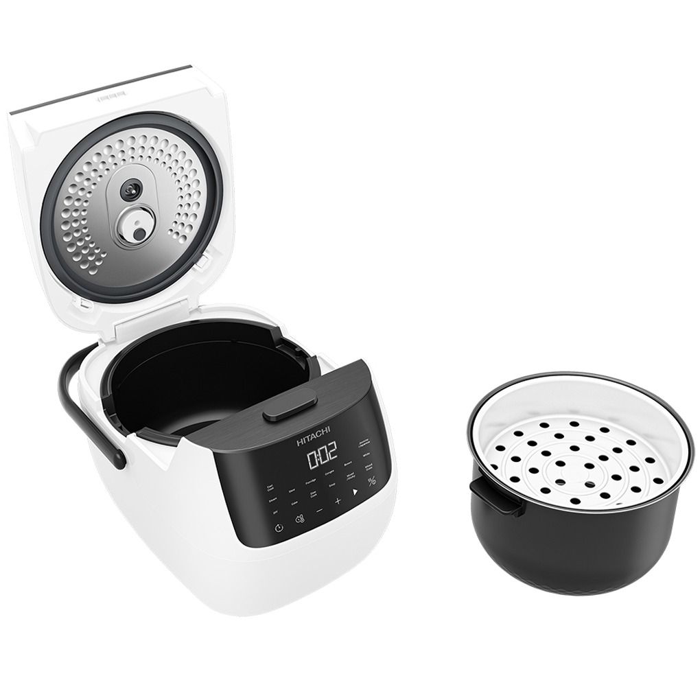 Nồi Cơm Điện Tử Hitachi RZ-R18XN-W 1.8 Lít