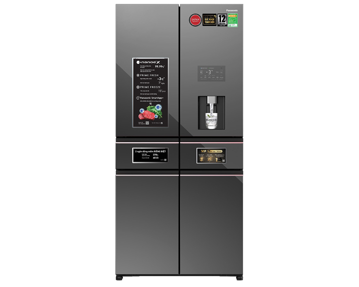 NR-WY720ZMMV - Tủ lạnh MULTIDOOR 6 cánh Panasonic Inverter 650 lít