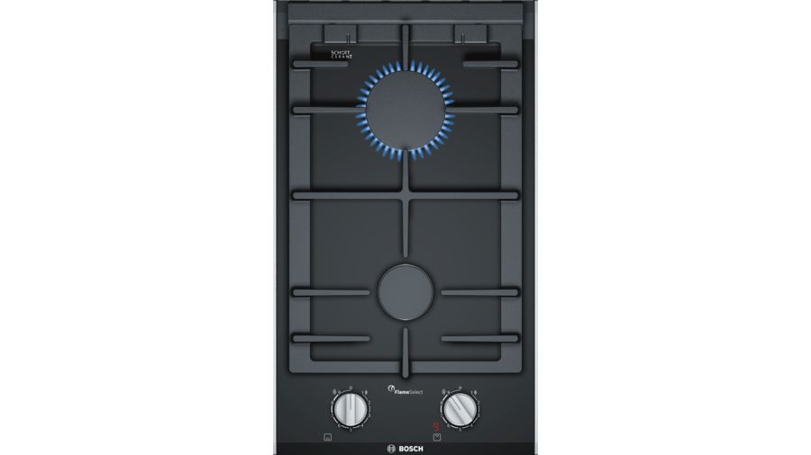 Bếp gas Bosch Domino PRB3A6B70 - Hai vùng nấu nhỏ gọn