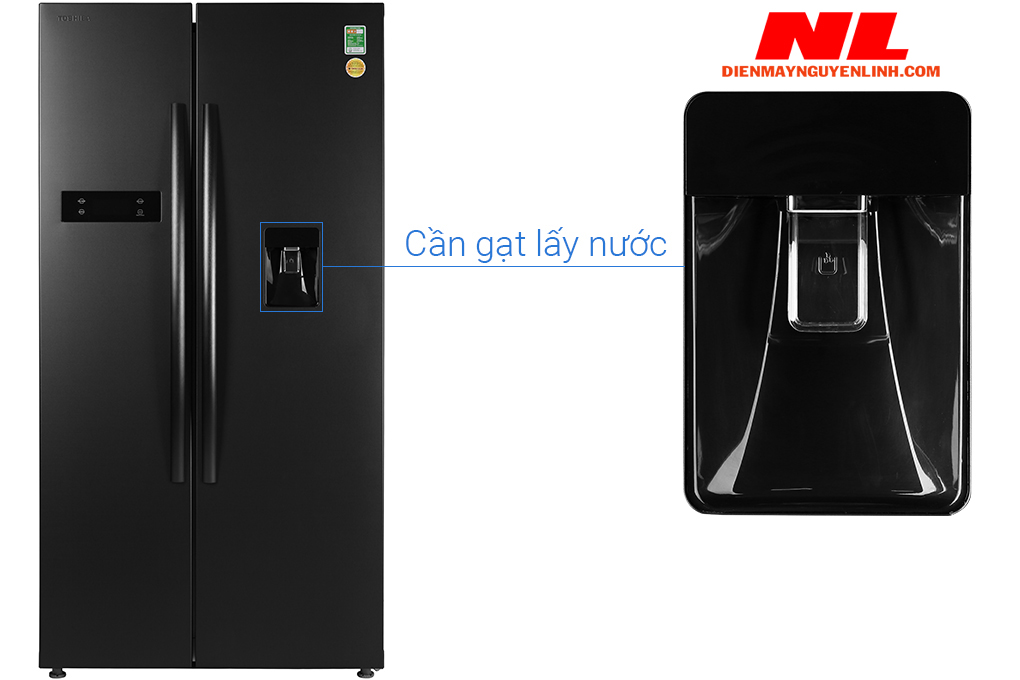 Tủ lạnh Toshiba Inverter 513 lít GR-RS682WE-PMV(06)-MG