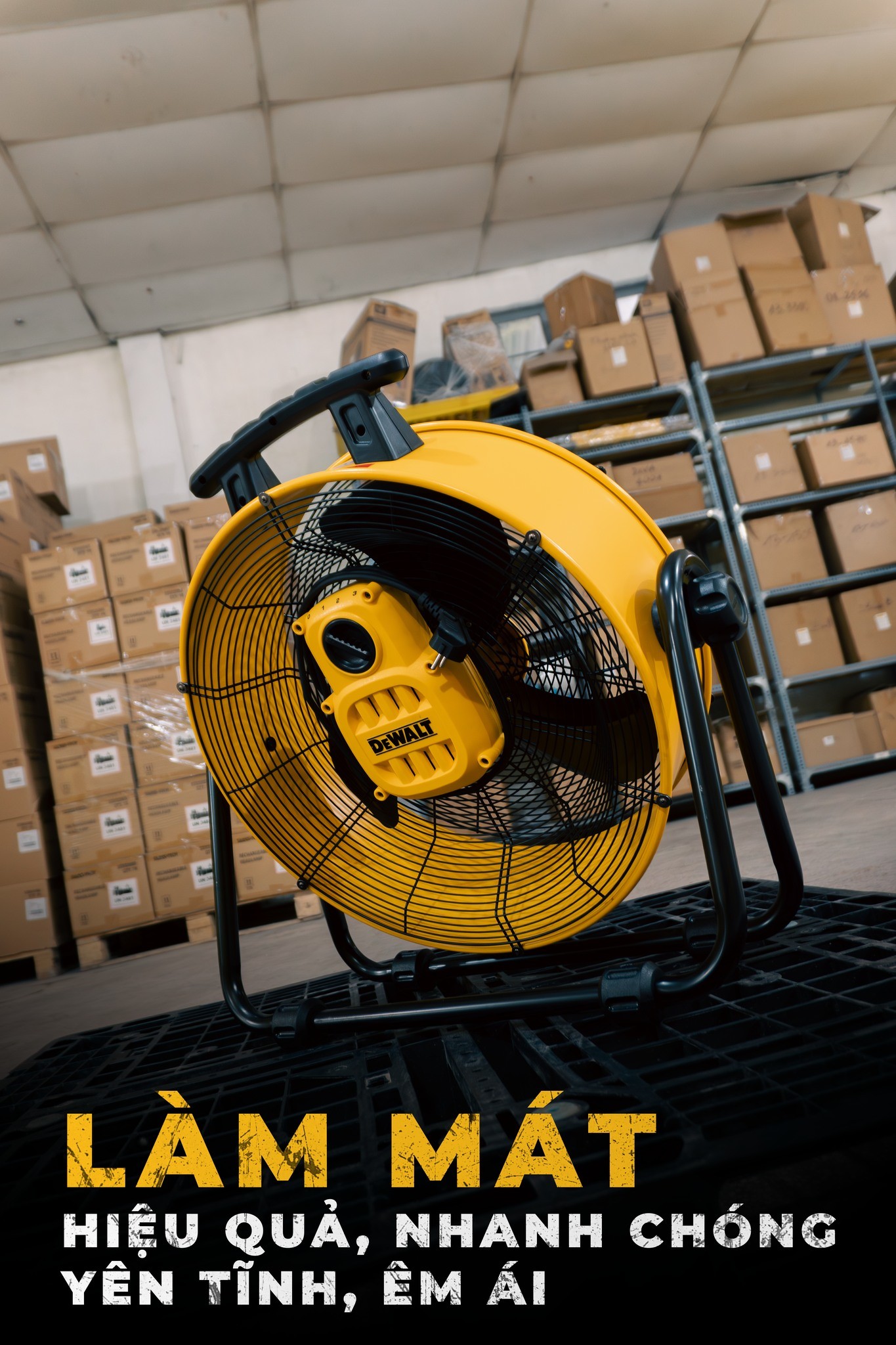 Quạt sàn công nghiệp DeWalt 20 inch DXF2035