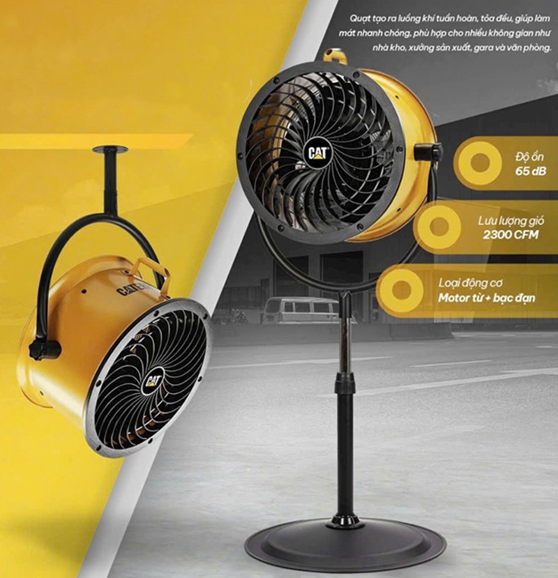 Quạt đứng công nghiệp Caterpillar HVPD-14AC