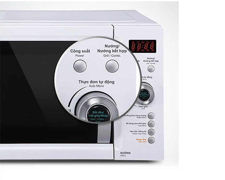 Lò vi sóng có nướng Sharp R-G371VN-W
