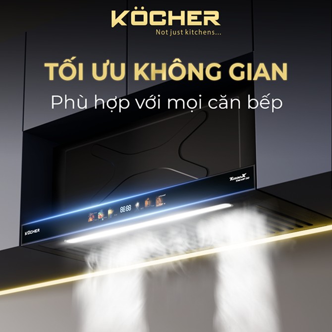 Máy hút mùi Kocher TURBO X3D-669D