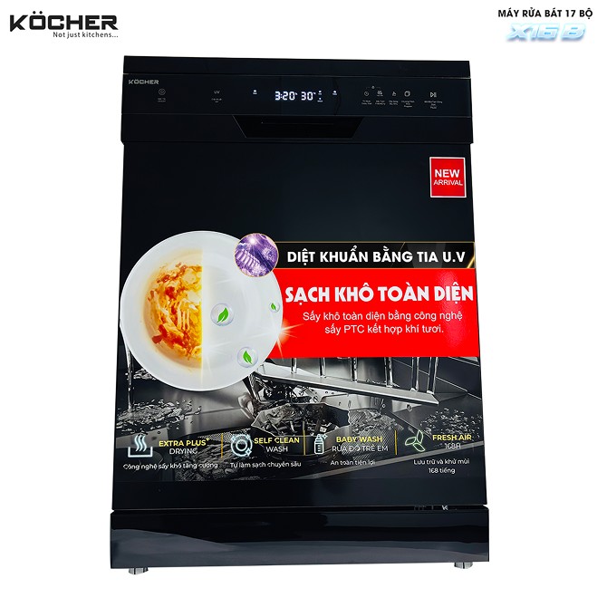 Máy rửa chén Kocher X16B