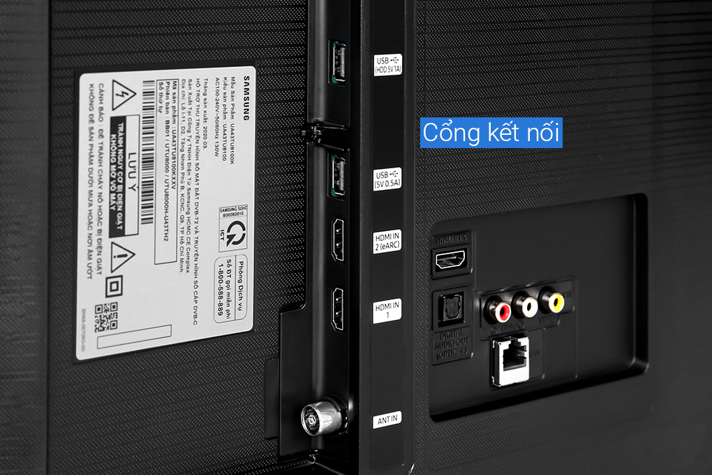 Smart Tivi Samsung 4K 50inch UA50TU8100