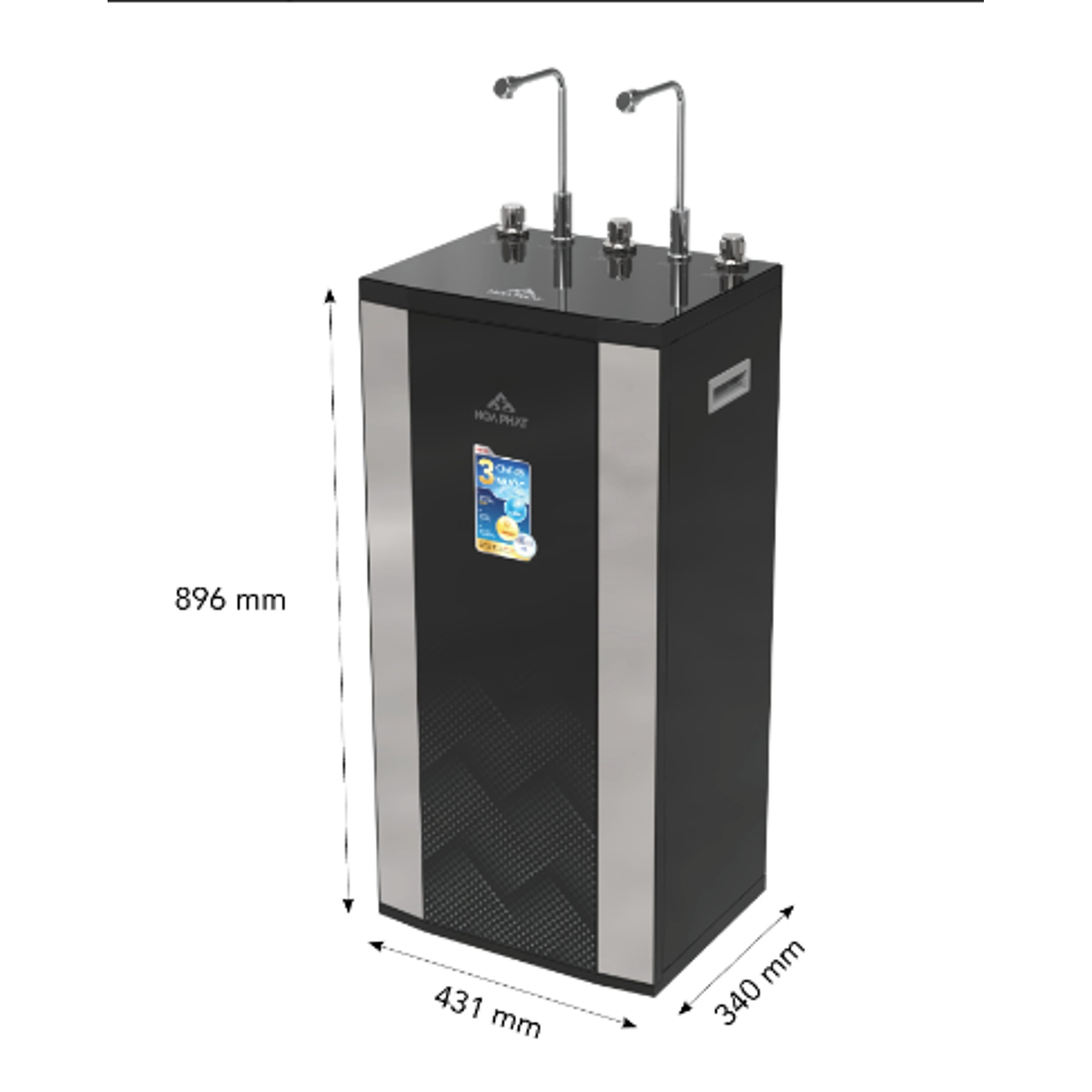 HWBR1A1021 - Máy lọc nước RO nóng lạnh Hòa Phát