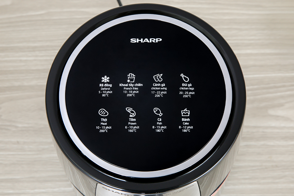 Nồi chiên không dầu Sharp KF-AF42MV-ST 3.5 lít