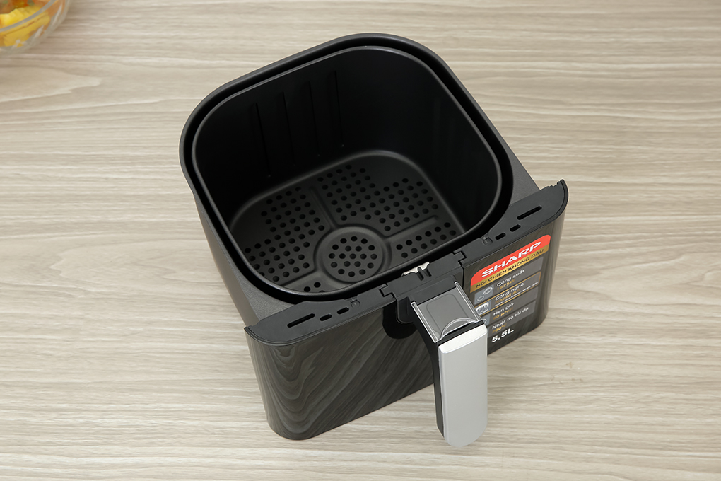Nồi chiên không dầu Sharp KF-AF55EV-BK 4.5 lít