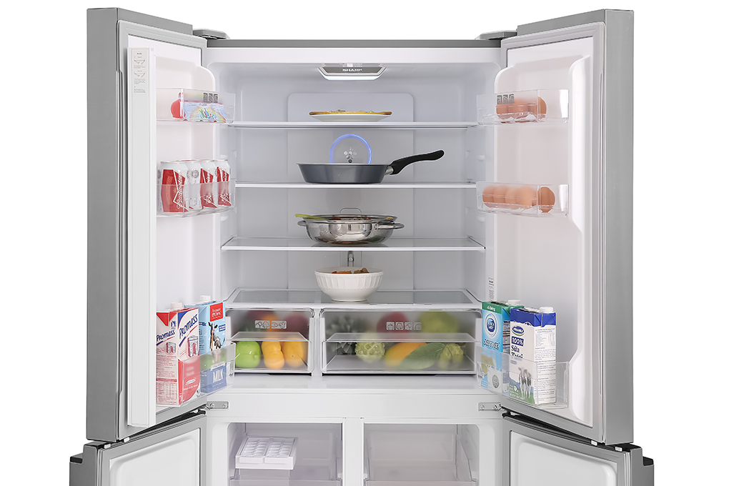 Tủ lạnh Sharp Inverter 401lít SJ-FXP480VG-SL