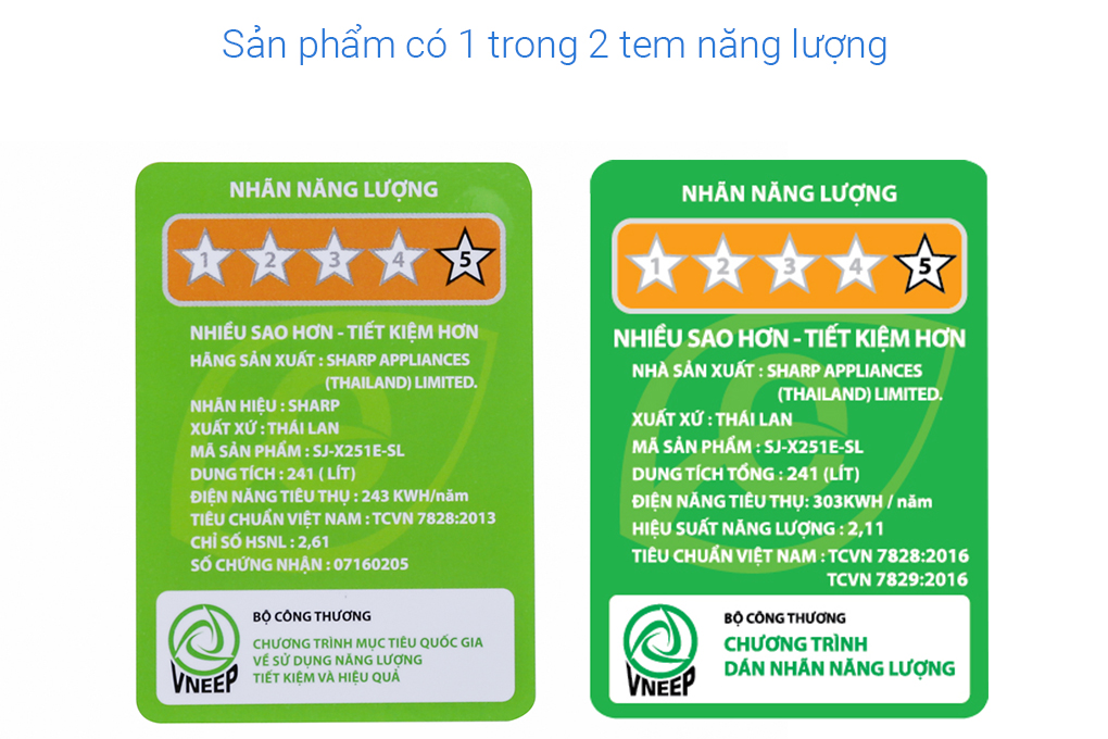 TỦ LẠNH SHARP SJ-X281E-SL