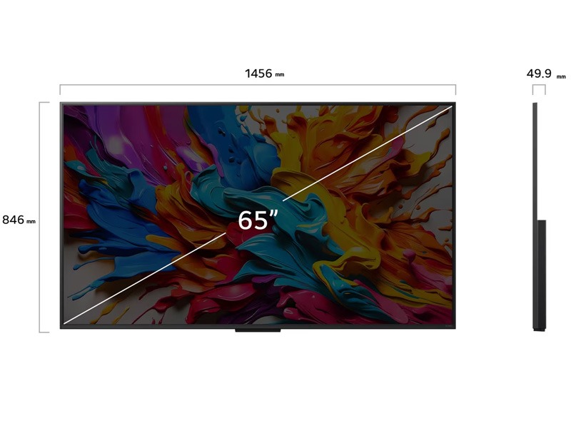 Smart Tivi LG AI MiniLed Evo QNED 4K 65 inch 65QNED9MASA