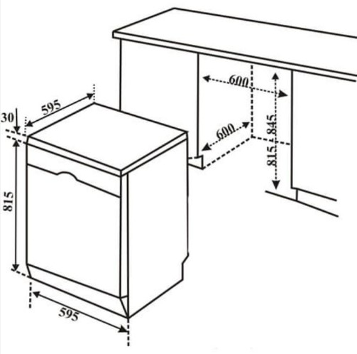 Máy Rửa Chén BOSCH SMS4EMI01E | Serie 4