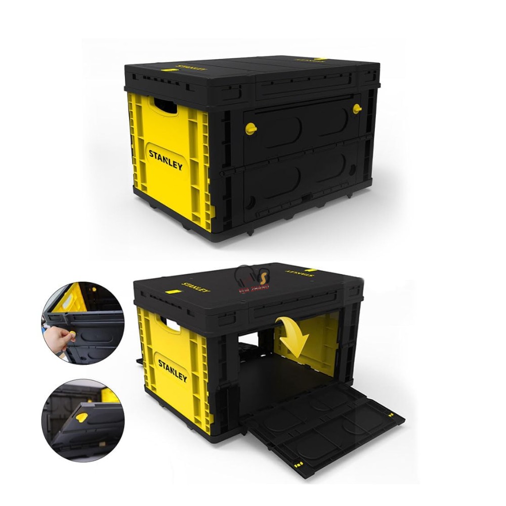 Thùng Đựng Có Nắp Đậy Dùng Chung Xe Đẩy Stanley Model FB533L