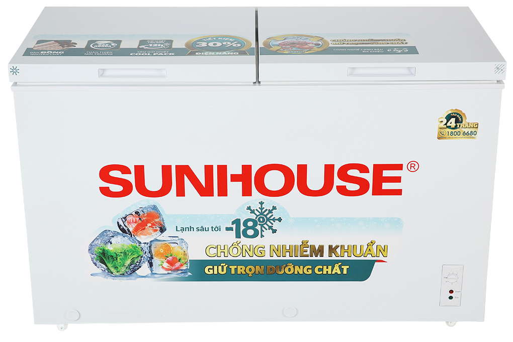 Tủ đông Sunhouse 330lít SHR-F2472W2